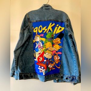 Nickelodeon 90s Kid Jean Jacket